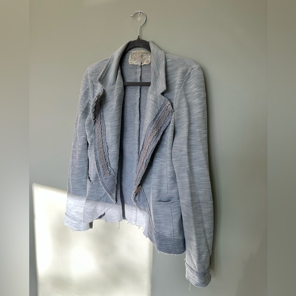 Cozy Cotton Blend Blazer - Picture 1 of 4